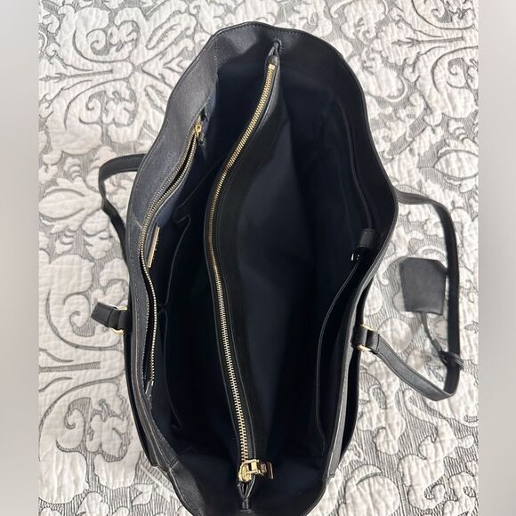 TORY BURCH ROBINSON TOTE BAG Black - Picture 6 of 13